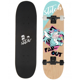 BIG WOODEN SKATEBOARD STITCH FAR OUT