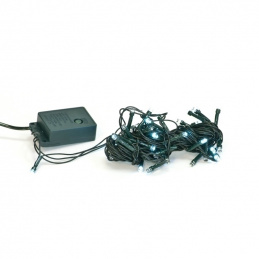 E10A1 CHRISTMAS LIGHTS WHITE 50LED 5M