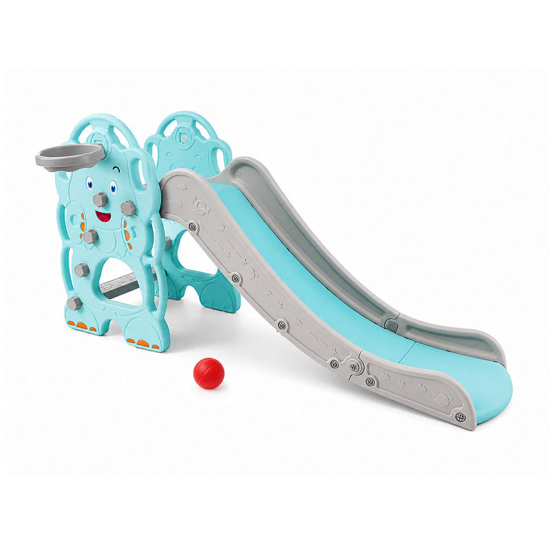 Aga4Kids Slide with Handle 170 cm Green