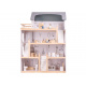 Aga Wooden dollhouse with furniture 80cm