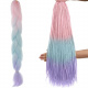Hair Canel synthetic braids Ombre pink-blue ISO