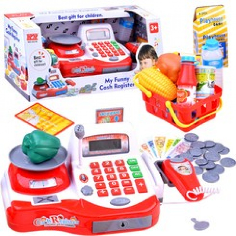 Checkout scale with shopping cart ZA2380