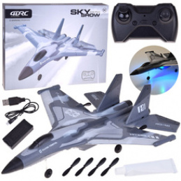 Sky Show Light Foldable Foam Aircraft with LED USB Powered RC0721 Universal