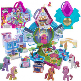 My Little Pony Crystal Lighthouse Set + 5 Figures 55 Actions ZA6002 Universal