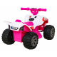 The fastest battery-powered quad for kids Pink + 25W motor