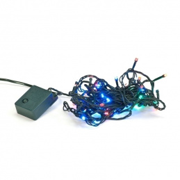 E10A2 CHRISTMAS LIGHTS RGB 50LED 5M