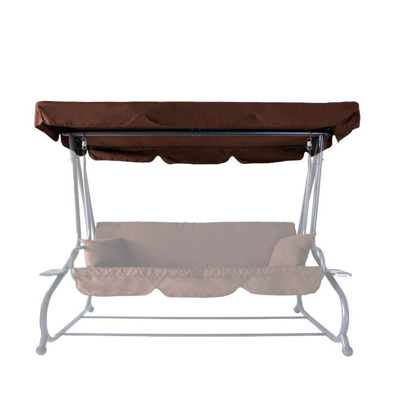 Aga Roof for Garden Swing GRANDLUX Dark Brown