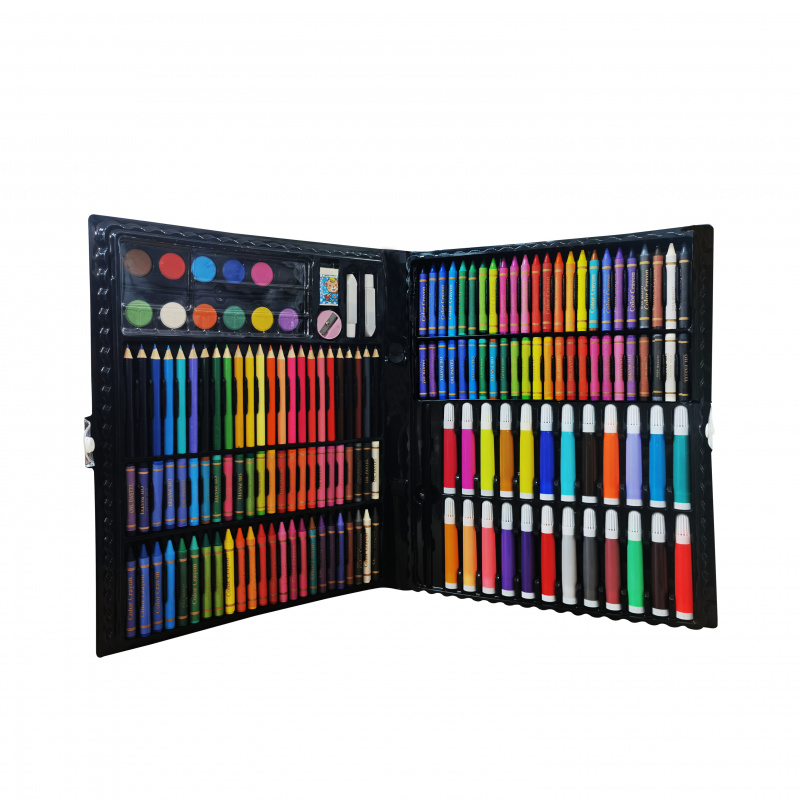 Aga4Kids Painting Set in a Case 168 pcs Black