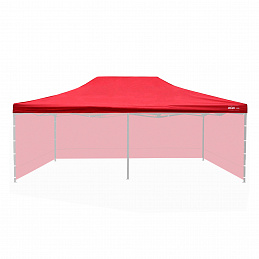 Aga Sidewalls for sales stand 3x6m Red