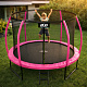 Aga SPORT EXCLUSIVE Trampoline 305 cm Pink + protective net + ladder