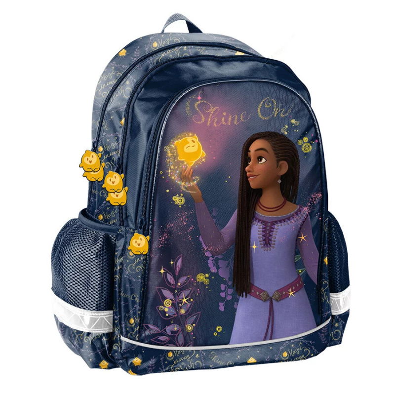 Paso School Backpack Three-Compartment Wish