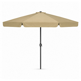 Linder Exclusiv Garden Parasol 400 cm Beige