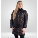 Versace 19.69 Women's Quilted Coat C66 Black