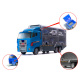 Aga Transporter + metal police cars