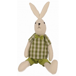 Fabric bunny boy 32 cm