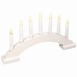 Christmas Candle Holder 7 LED - Timer