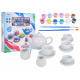Ceramic tea set for painting
