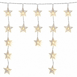Linder Exclusiv Christmas Light Pendant Stars 40 LED Warm White