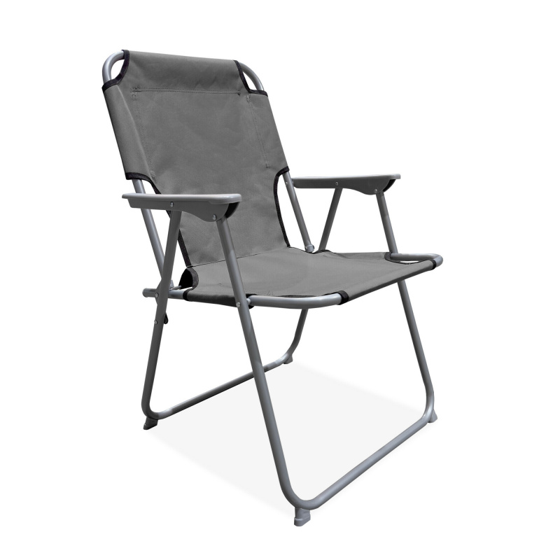 Linder Exclusiv Folding Chair PO2600DG Grey