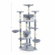Aga Cat Scratcher 200 cm Gray-White