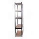 Aga Metal Shelf 180x90x40 cm 5 Shelves