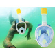 Aga Full-face snorkelling mask S/M blue