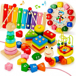 B41G WOODEN TOYS SET /DR4/