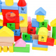 Aga4Kids Wooden blocks 100 pcs