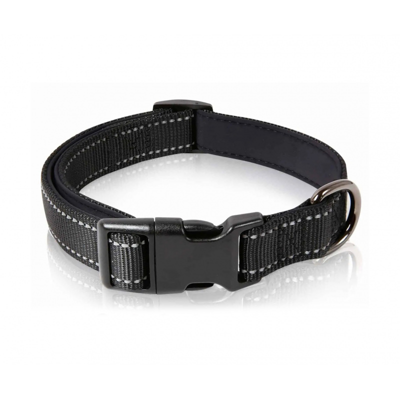 Aga Collar for dog 40-50 cm Black