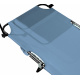 Aga Garden Reclining Lounger with Canopy Light Blue