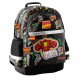 Paso School set three-chamber backpack + pencil case Iron Man