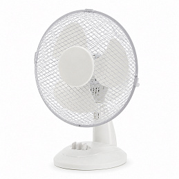 Aga Table Fan 27 cm White