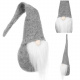 Christmas decoration Elf 30 cm grey ISO
