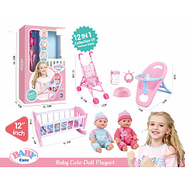 Doll set + accessories