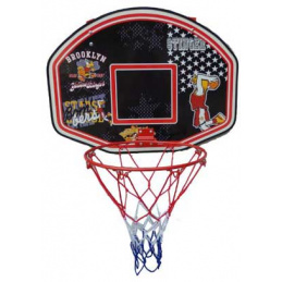 Spartan Basketball hoop with board + ball and pump