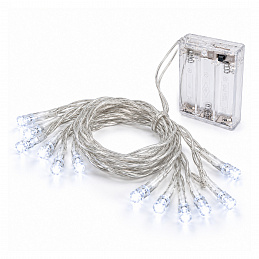 Linder Exclusiv Battery Operated Christmas Chain 50 LED Cold White