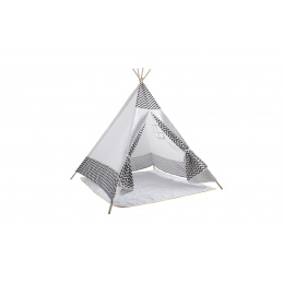 Aga4Kids Baby Teepee ZigZag White