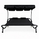 Linder Exclusiv Garden lounger for two persons with canopy MC4900