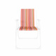 Aga Folding Chair OXFORD MR2128 Orange with Stripes