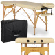 Habys Wooden Massage Table Beige