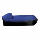 Aga Inflatable Sofa LAZY BAG 230x70 cm Black/Dark Blue