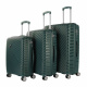 Aga Travel Luggage Set MR4677 Dark Green