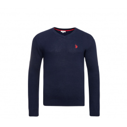 U.S. Polo Assn V-Neck Sweater Navy