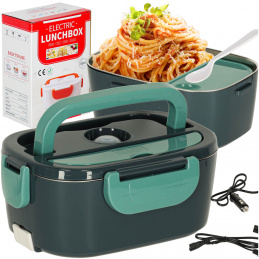 Lunch thermos with food heater