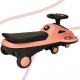 Gravity ride glowing LED wheels with music-playing scooter 74cm pink/black max. 100kg