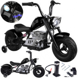 Electric Chopper Motorcycle with Battery for Children max 80 kg Handle PA0318 Universal