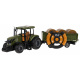 Green Tractor with Trailer R/C
