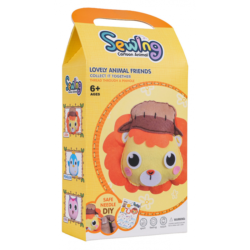 Create Your Own Plush Lion Set