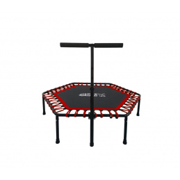 Olympic Sport Fit FITNESS Trampoline 130 cm Red + handle