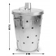 Linder Exclusiv Garden incinerator 75l